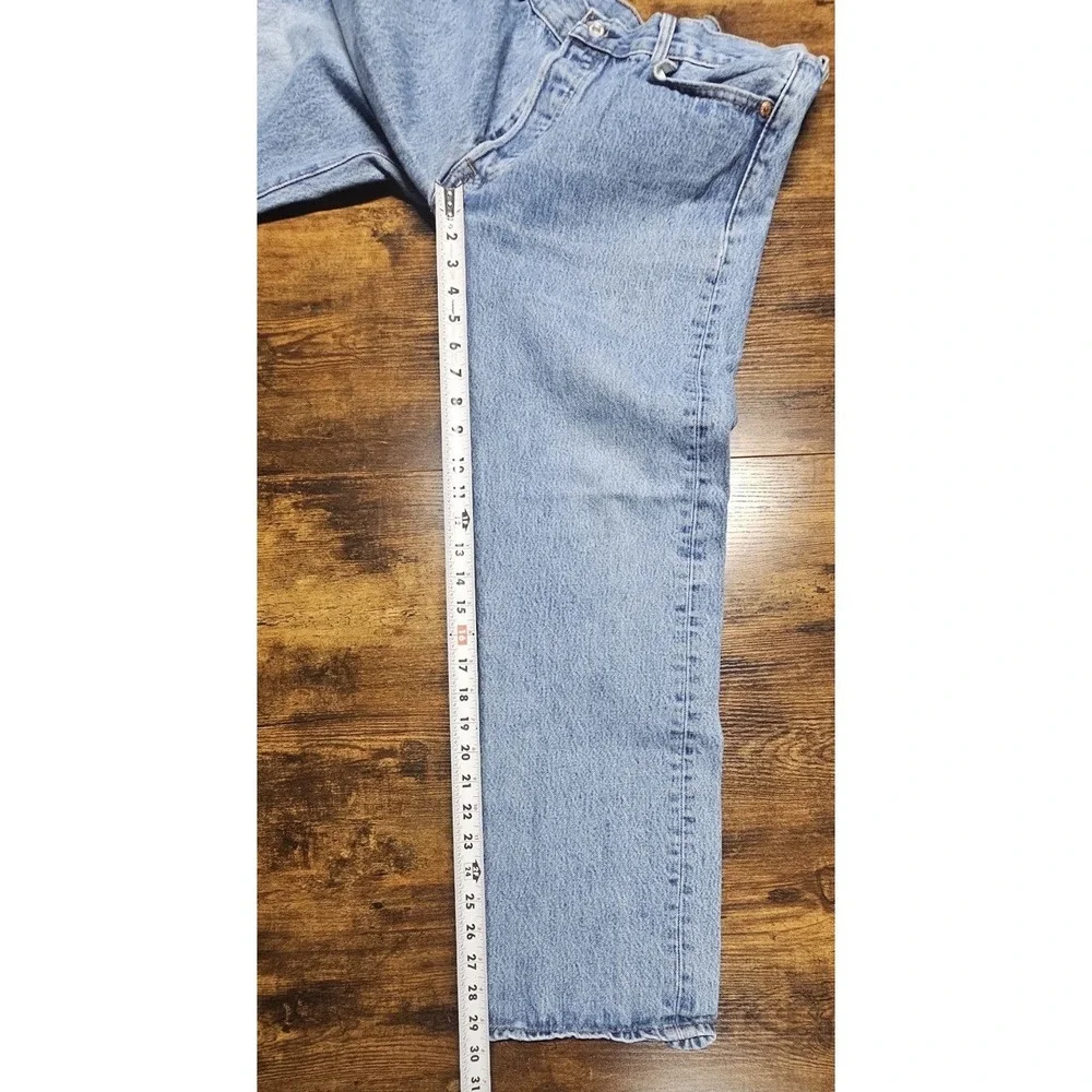 Levi's 501 Men's 36x30 Straight Leg Vintage Style Denim Blue‎ Jeans